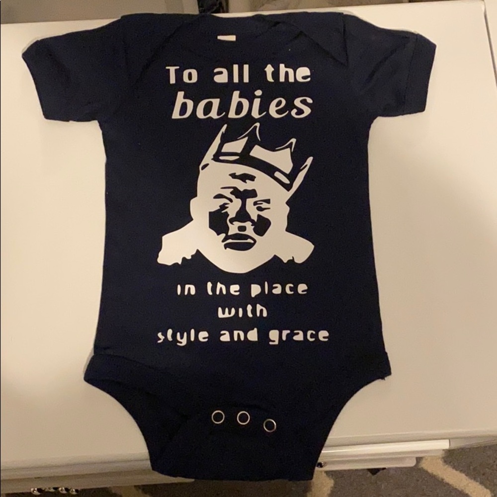 Biggie onesie